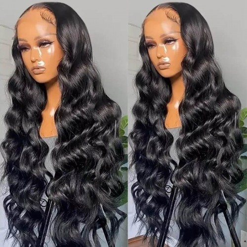 Lush Locks HAIR New Arrival Upart Wig , Natural Black Loose Wave Wigs