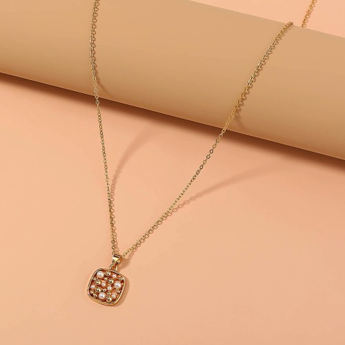 European and American Cross-Border Fashion Accessories Simple and Popular Multi-Layer Alloy Butterfly Necklace for Women