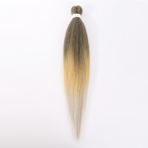 European Wig African Braided Hairstyle Big Braids Wig 2 Pieces Ombre Big Braids Ponytail Wig