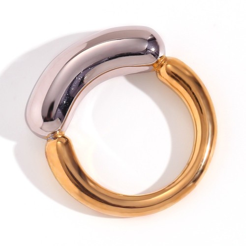 Smile ring-two-color
