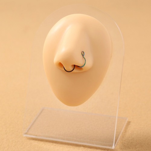 European and American Summer Accessory Trendy Nose Stud: Body Piercing Accessory, Minimalist Personalized Nose Ring
