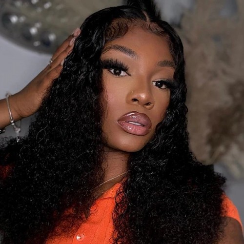 30 Inch Curly Lace Front Wig HD Transprent Lace Frontal Wig Same Wig With Influencer