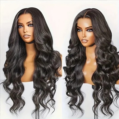 Glueless Lace Front Wigs Body Wave Wigs With Baby Hair 13x4 13x6 HD Transparent Lace Frontal Wig