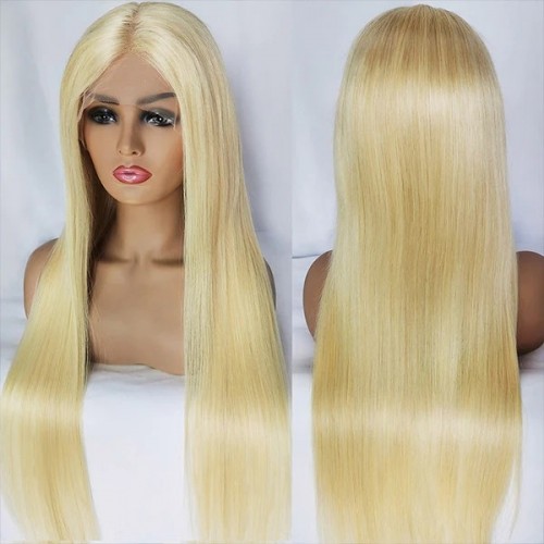 613 Blonde Human Hair Lace Front Wigs 30 Inch Lace Wigs