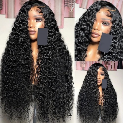 SoosHair Precut Wear Go Glueless Aircap Wig Human Hair Jerry Curly 4x4/5x5/13x4 HD Lace Closure Wigsbeginners Friendly Airy Wigs Bleached Knots