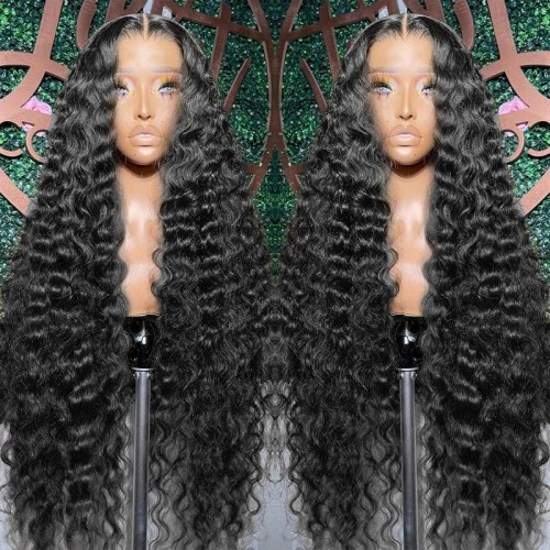 SoosHair Kim 13x6 Lace Closure Wig deep Part Human Hair Wig Transparentlace All Textures