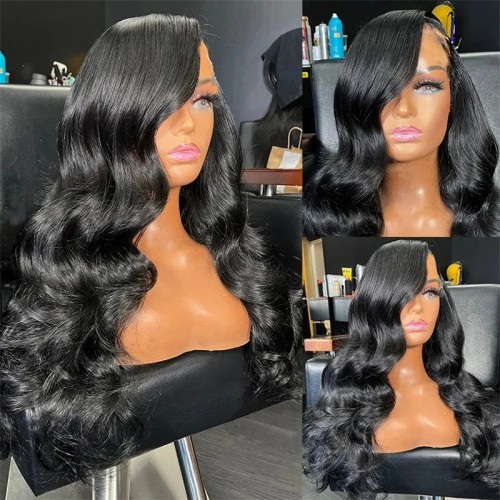 GORGEOUS 613 BLONDE STRAIGHT HUMAN HAIR LACE FRONT WIGS WITH 13X4 HD TRANSPARENT LACE AND BABY HAIR
