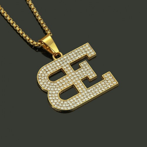 Bestselling Hip-Hop Alphabet Pendant Necklace - Imported from Amazon, AliExpress, and eBay