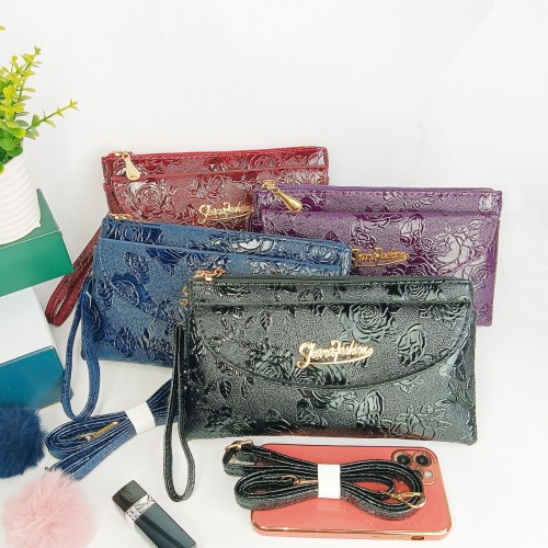 New Womens Wallet Bag - Soft Leather Coin Purse Handheld Bag Single-Shoulder Crossbody, Factory Wholesale