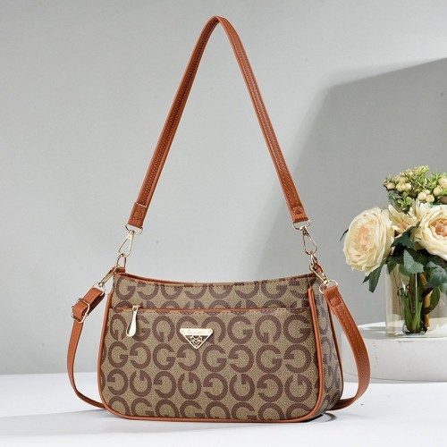2023 New Stylish Underarm Bag for Women - Fashionable Crossbody with Large Capacity, High-End Feel, Suitable for Middle-Aged Women