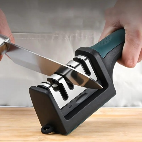 Multifunctional Sharpening Stone Knife Sharpener Kitchen Knife Open Edge Special Fast Sharpening Professional Scissors Sharpeners For Food Trucks