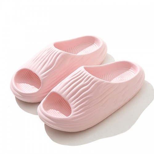 Women&#039;s Bathroom Slippers for Home, Couples Bathing Cool Slippers, Indoor Thick-Soled Soft Bottom Shoes, Non-Slip Fashionable Summer Sandals