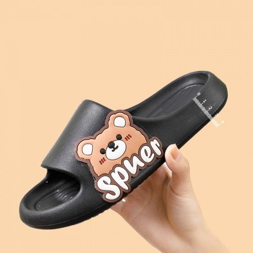Thick-Soled Slippers for Women in Summer, Cute Couple Shoes, Home Bathing Non-Slip Bathroom Slippers for Men, Wholesale for Indoor Home Use