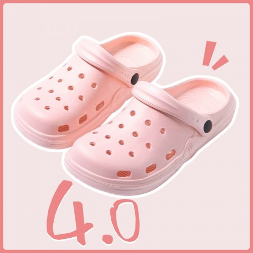 Hole Shoes for Women in Summer, Couples&#039; Indoor Home Slippers, Cartoon Slippers for Home, Non-Slip Cartoon Slippers for Men in Summer