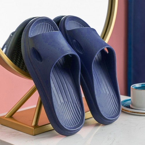 Women&#039;s Summer Bathroom Slippers, Couples Home Tuo Shoes, Home Men&#039;s Thick-Soled Bathing Non-Slip Cool Slippers