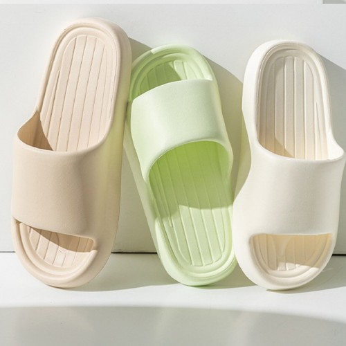 Summer Cool Slippers Women Men EVA Slippers Soft Bottom Indoor and Outdoor Home Bathing Non-Slip Couple Cool Slippers