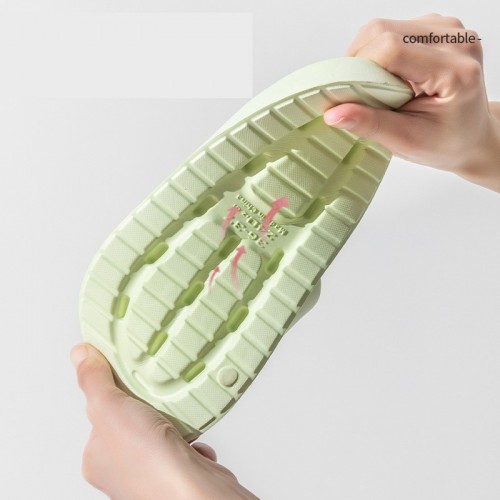 Summer Cool Slippers Women Men EVA Slippers Soft Bottom Indoor and Outdoor Home Bathing Non-Slip Couple Cool Slippers
