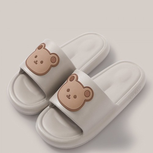 Women&#039;s Slippers for Summer, Cute Indoor Home Slippers, Bathing Non-Slip and Odor-Resistant EVA Tuo Shoes with Footfeel