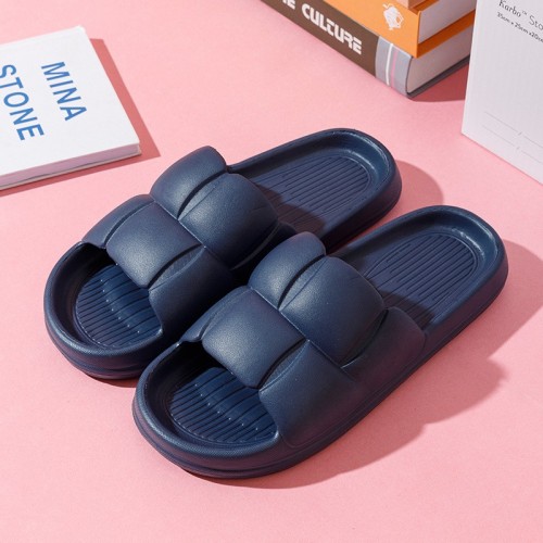 Summer Home Slippers for Indoor and Outdoor Use, Bathroom Bathing Lightweight and Comfortable Gym Men Outdoor Couple Cool Tuo Shoes for Women