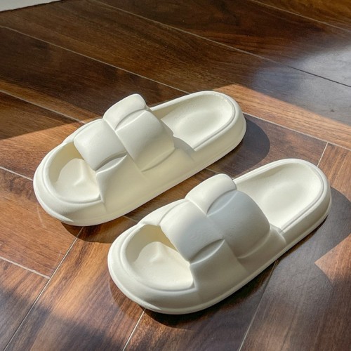 Couple Cool Slippers for Women in Summer, Indoor Home Bathroom Bathing Leakproof Non-Slip Soft Bottom Men&#039;s Home Slippers in Summer