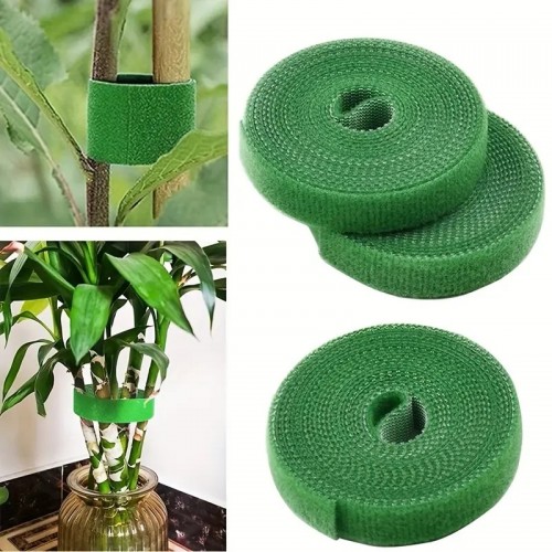 5pcs Garden Ties Plant Supports For Effective Growing Strong Grips Are Reusable And Adjustable Cable Ties Cut-to-Length, 39.37inch/pc